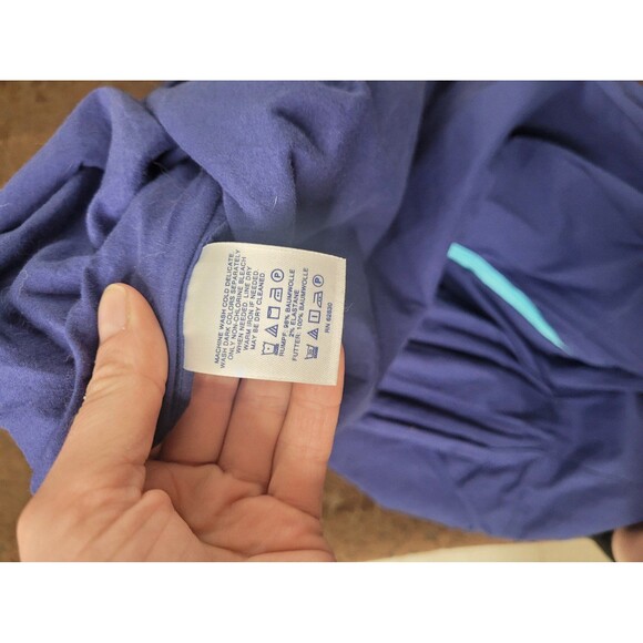 Lands End Dress Women's size 10 Blue Radiance Floral Fit And Flare - Picture 4 of 4